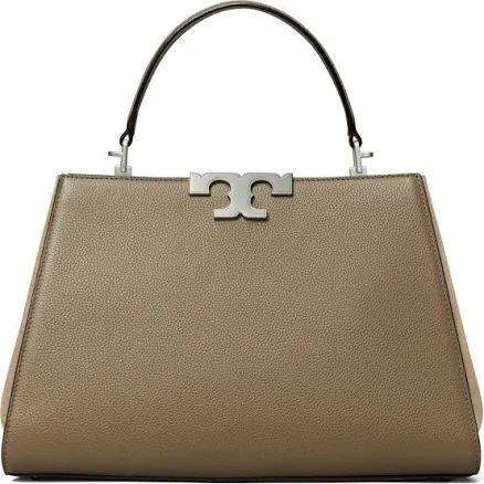 Tory Burch Eleanor Pebbled Leather Satchel Bag