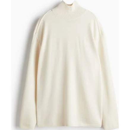 H&M Women's Merino Wool Turtleneck Sweater