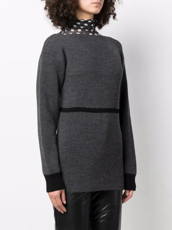 Rib-knit Jumper