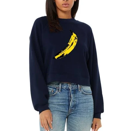 Andy Warhol Banana Velvet Pullover
