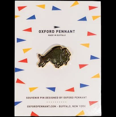 Lost Lust Supply x Oxford Pennant Buffalo Enamel Pin