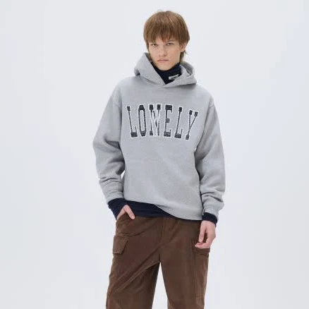 nohant LONELY/LOVELY FLUFF HOODIE