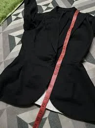 Yohji Yamamoto signature one button coat