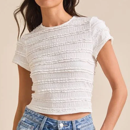 Altar'd State Shera Lace Ruffle Top