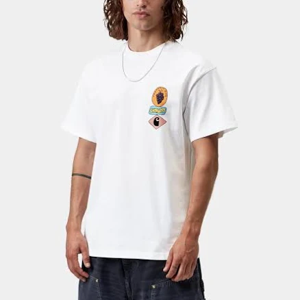 Men Carhartt WIP Stacked Grapes T-Shirt