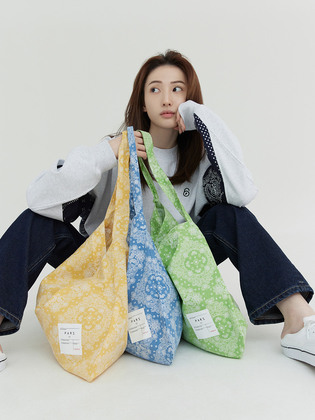 Sky Blue Bandana Bag