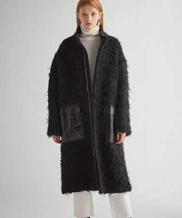 HALEINE Mohair Long Parka