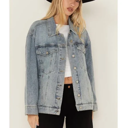 Daze Women's Beau Denim Trucker Jacket