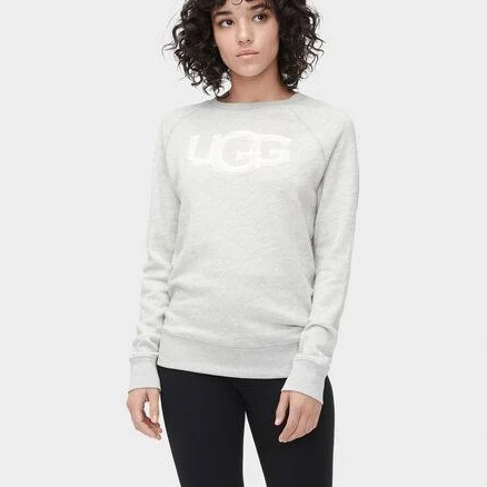 UGG Women's Fuzzy Cotton Blend Sweatshirt