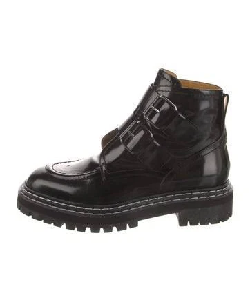 Proenza Schouler Women's Buckle-fastening lug sole boots