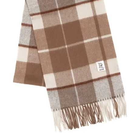 RECLOW Cashmere Check Scarf