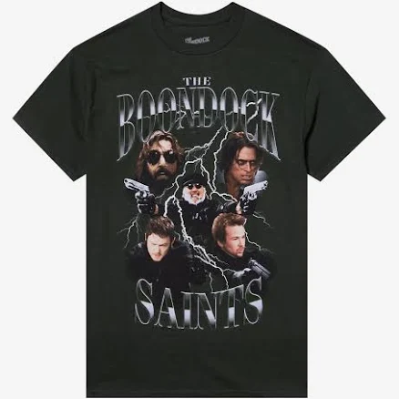 The Boondock Saints Collage Graphic T-Shirt