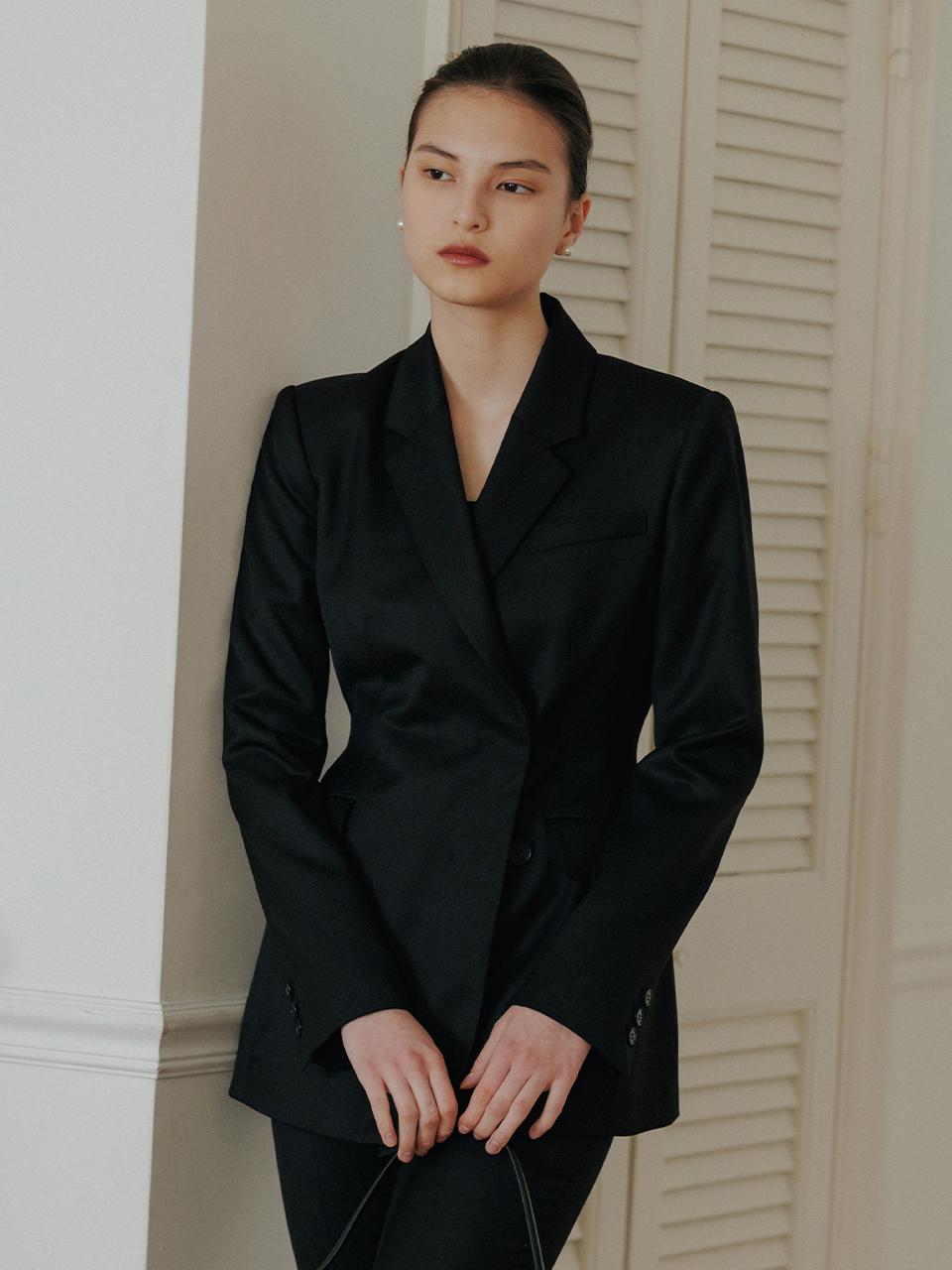 TRINITY Double Breasted Tailored Blazer