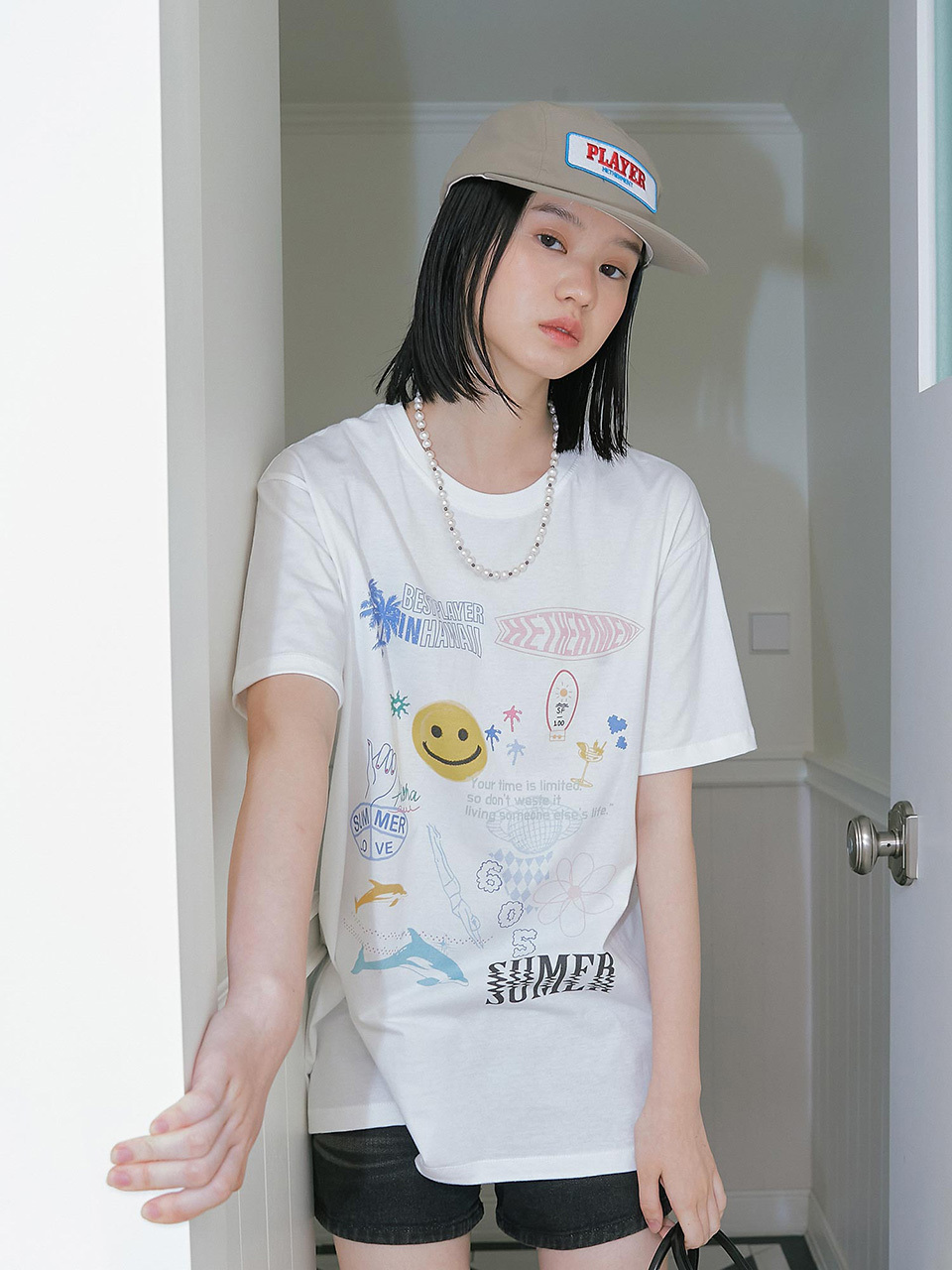 Stamping T-shirt