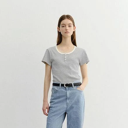 dunst CLASSIC SCOOP NECK Top Shirts