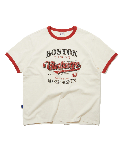 Vintage Graphic Ringer T-Shirt