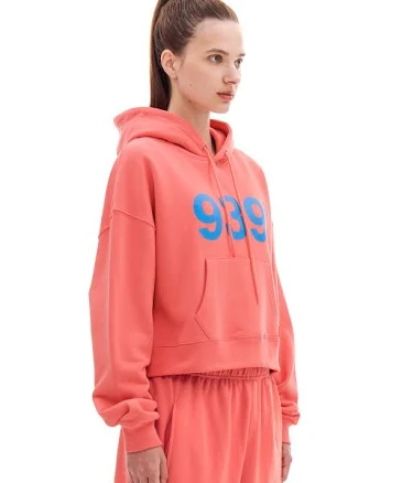 ARCHIVE BOLD 939 LOGO CROP HOOD