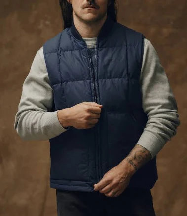 Filson Men's Waxed Down Vest
