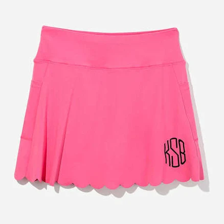 Monogrammed Skort
