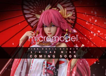 PDS Studio Genshin Impact Yae Miko Resin Model Painted 1/4