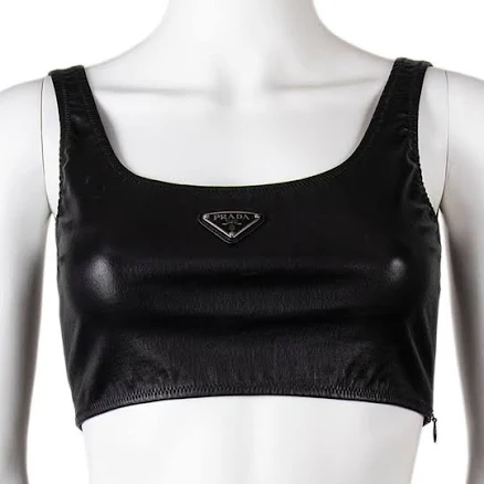 Prada Women's Stretch Nappa Leather Top