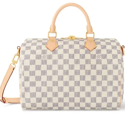 Louis Vuitton Damier Azur Speedy 30 Bandouliere