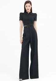 High Waist Wide Pants