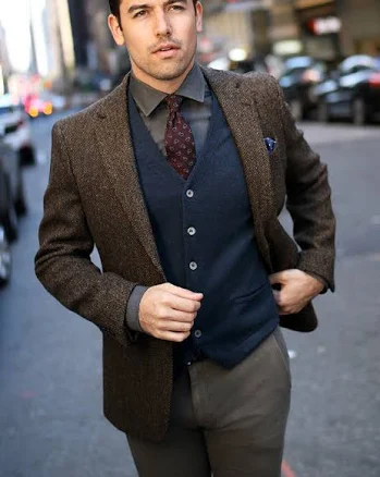 Harris Tweed Herringbone Sport Coat