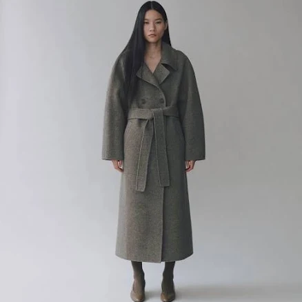 HANDMADE LONG WOOL COATHANDMADE LONG WOOL COAT