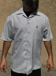 Two Pocket Shirt With Contrast Emblem