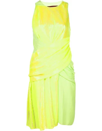 Sies Marjan Women's Quincy Sequin Wrapped Tulle and Crepe Dress