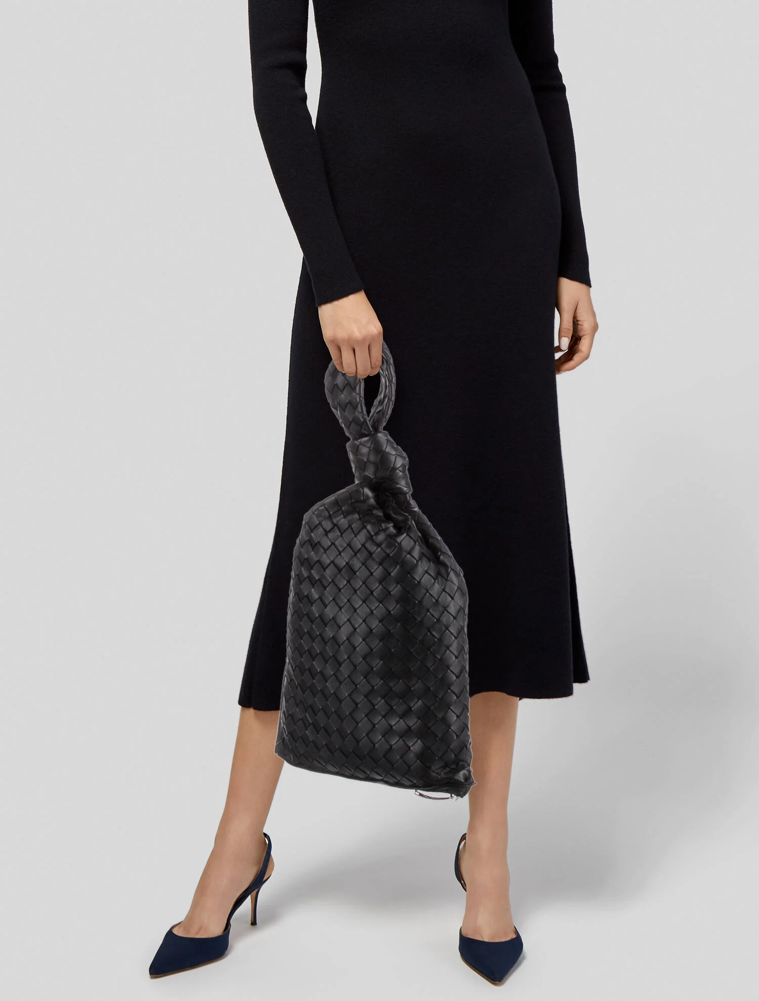 Twist Intrecciato Clutch Bag