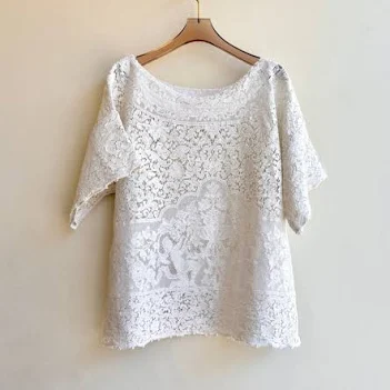 Made x Hudson Quaker Lace Box Top