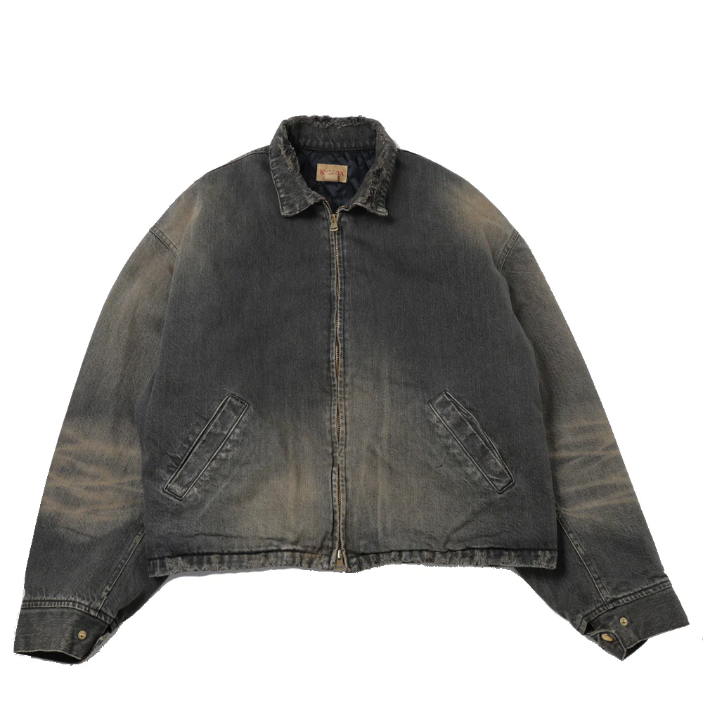 Denim Work Blouson (BLACK)