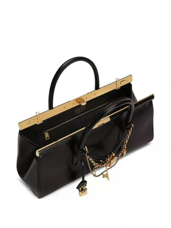 Padlock Top-handle Tote