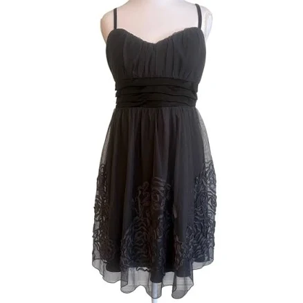 A. Byer Y2k Babydoll Sheer Dress