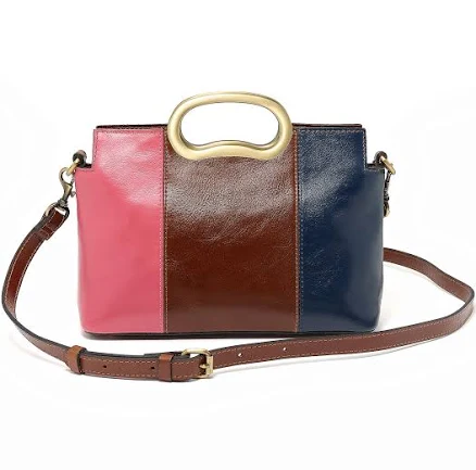 Patricia Nash Karine Leather Top Handle Crossbody