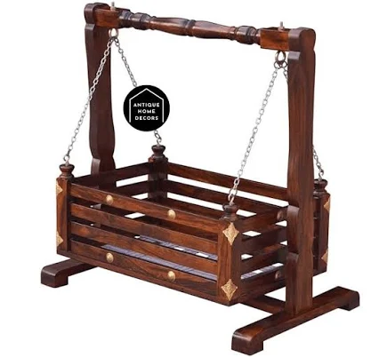 Wooden Cradle Swing For Home