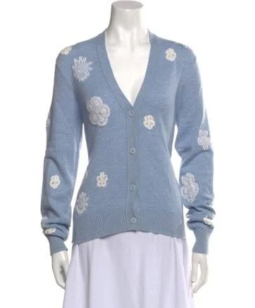 Barrie Women's Cashmere Floral Sweater