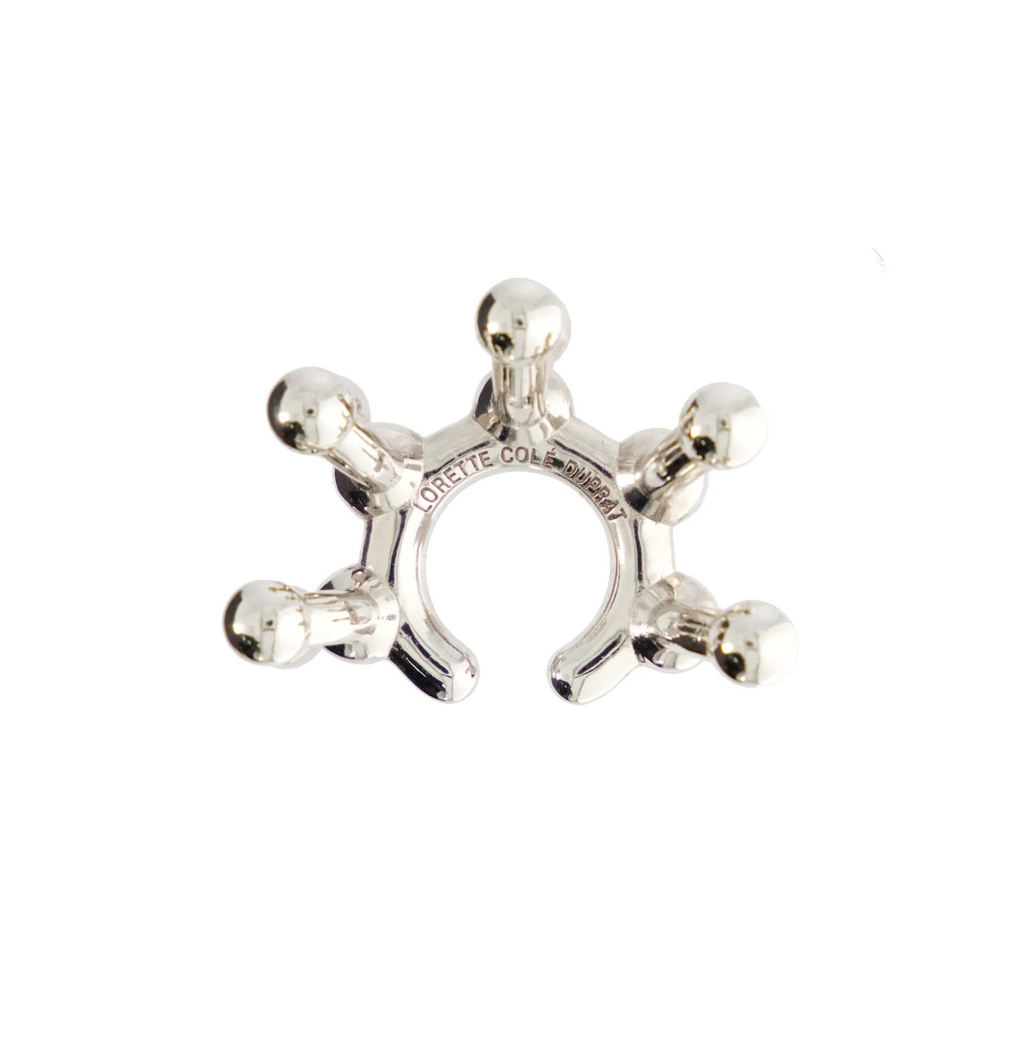 Chromo 1 Earcuff Palladium — Lorette Colé Duprat