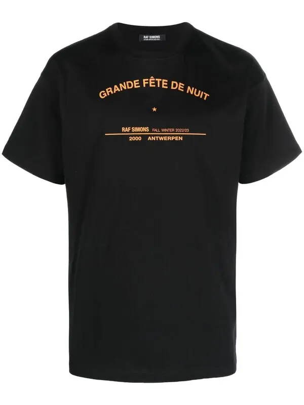 Slogan-print T-shirt