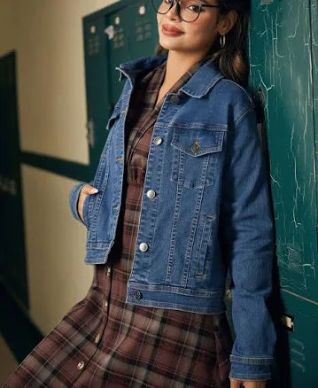 ModCloth Over the Rainbow Denim Jacket