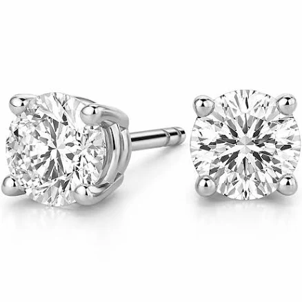 .04ctw Diamond Stud Earrings