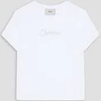 Crystal-embellished cotton-jersey T-shirt - white - L