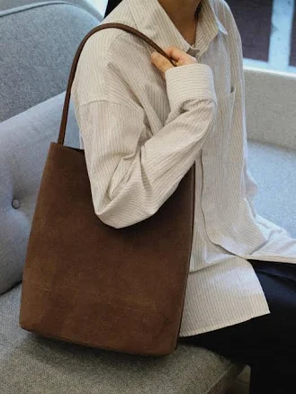 ROH SEOUL Suede Shoulder Bag