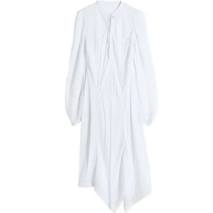 Lemaire Women's Pleated Bias Dress