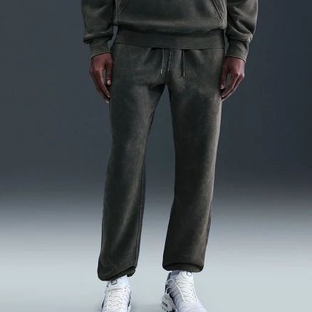 Nike Men's Sportswear Club Washed Cuffed Fleece Pants
