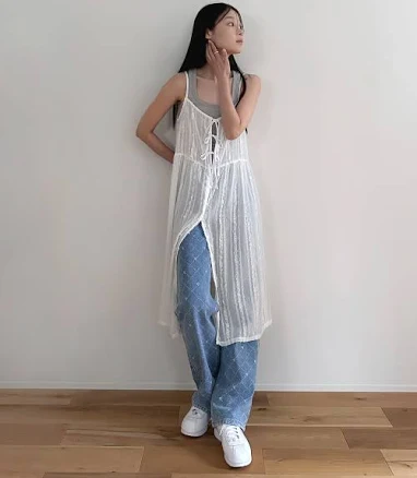 MARGARIN FINGERS LACE CHIFFON ONE PIECE