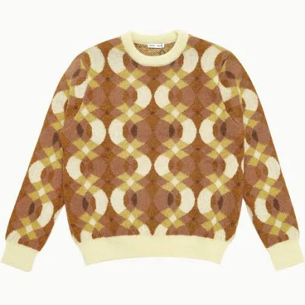 Amomento Xander Mohair Jacquard Sweater