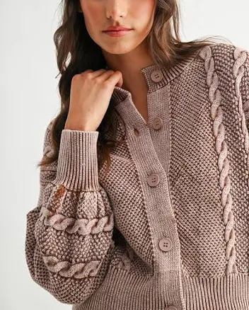 Distressed Cardi
